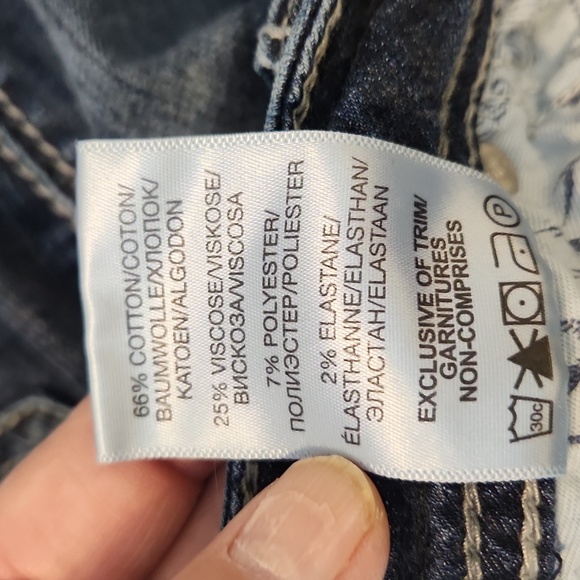 Silver Jeans Co Suki Capri denim jeans 31 x 23 mid capri - Picture 15 of 16